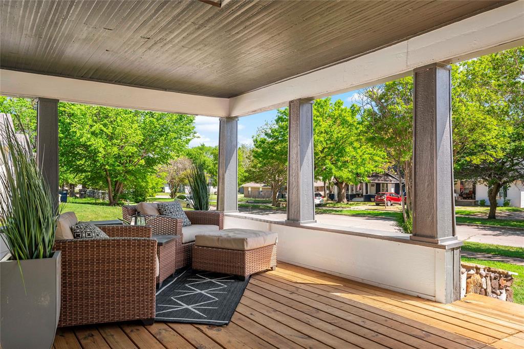 Woodard Covered Porch